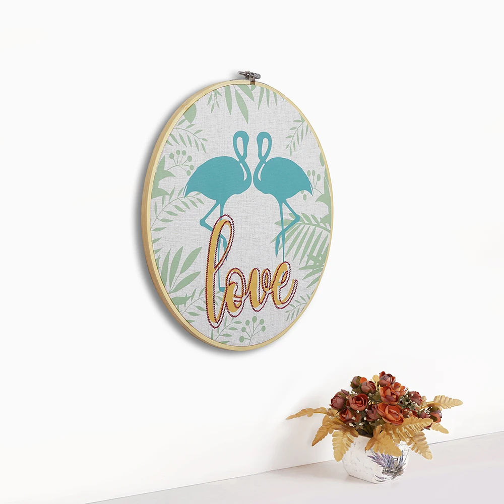 
Baby room cute pictures for wall decor embroidery hoop wall art 