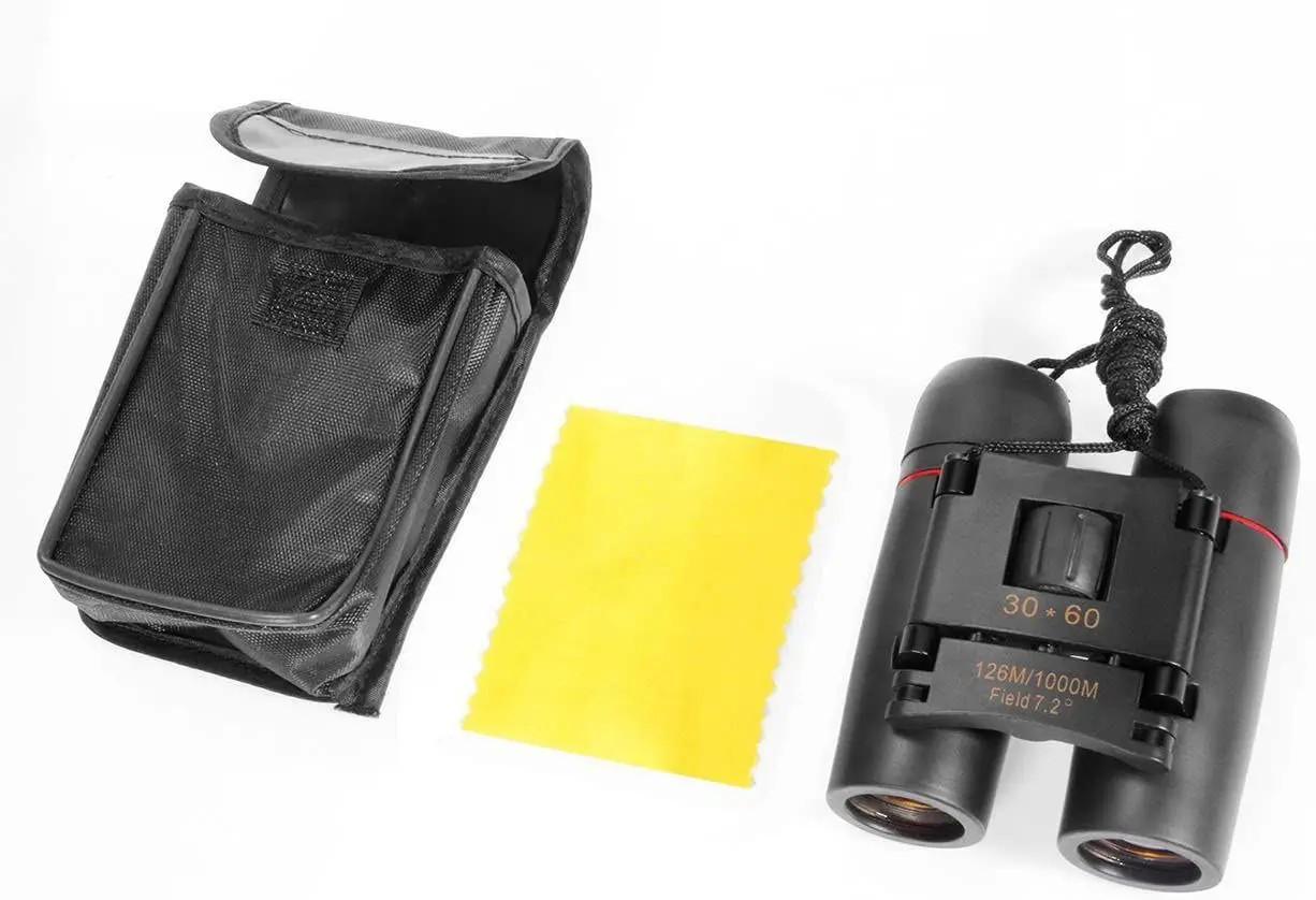 40x22 HD 2000M Long Range Folding Mini Telescope Powerful Binoculars