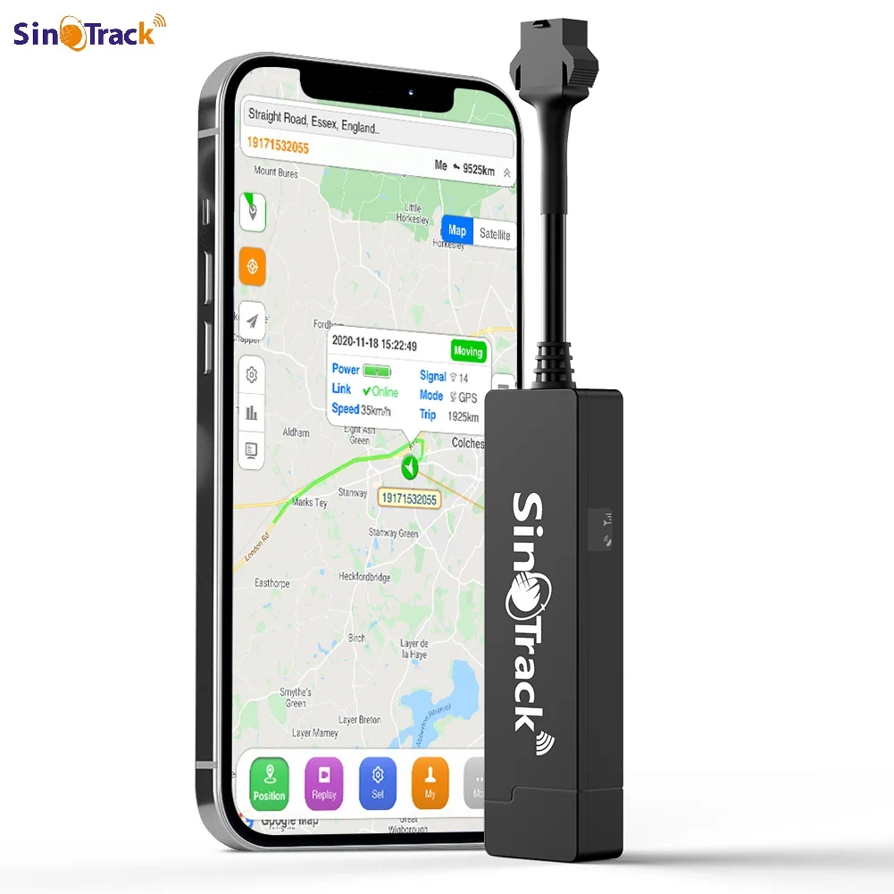 SinoTrack 901A Mini Motorcycle Car Tracking Device GPS Locator Cut oil
