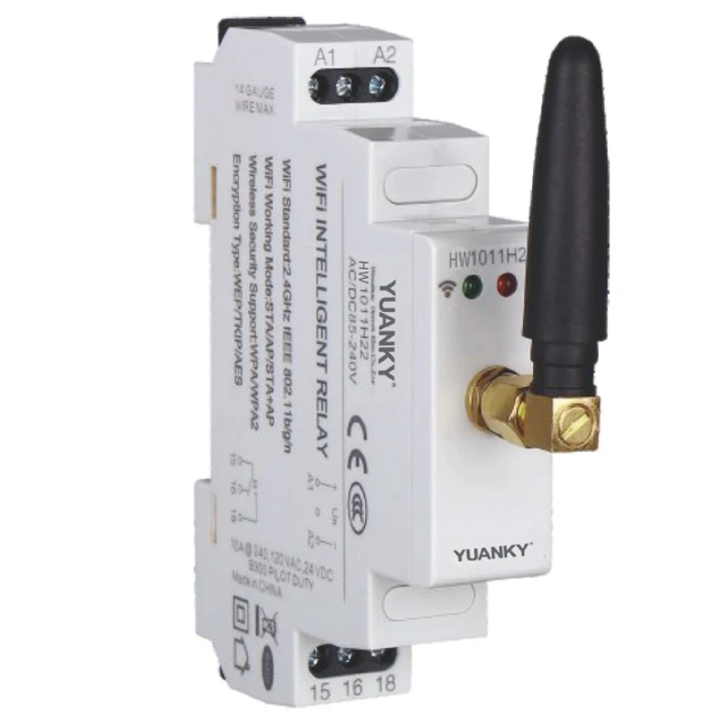 YUANKY HW1 Series WiFi Intelligent Control Relay AC220V 5A-16A
