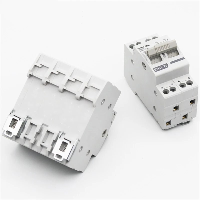 3 фазы Din рейка крепление автоматический переключатель передачи ручной 63a