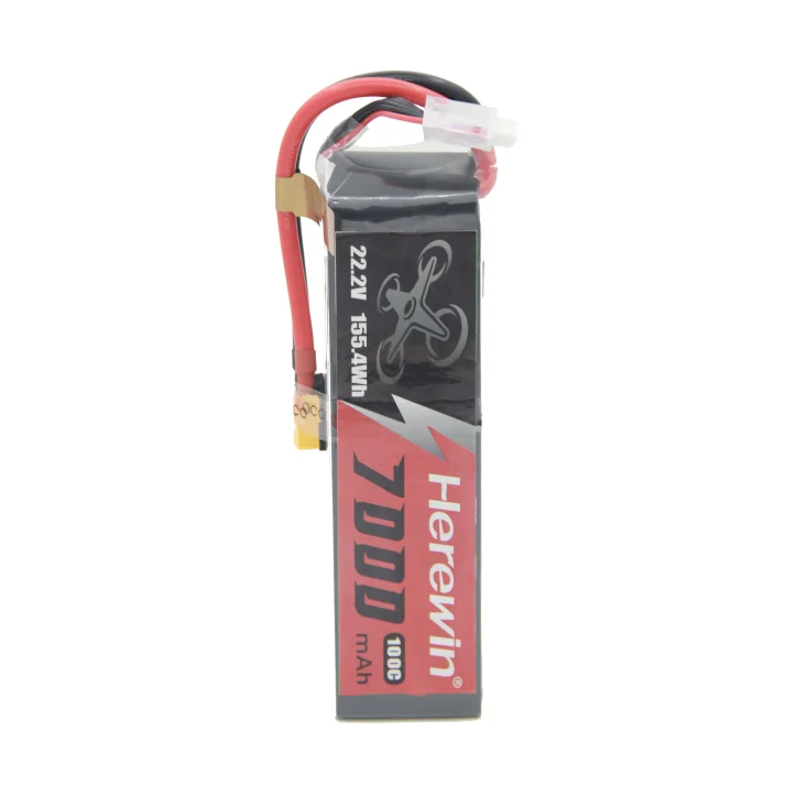 Herewin 6S 22 8 V 7000mAh 70C 100C LiPo Battery XT60 для fpv Дрон комплект специально ультра-малого фиксированного крыла пульт дистанционного управления