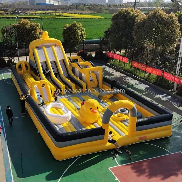 Custom made big inflatable fun city,inflatable amusement park,bouncy castle with slide for kids