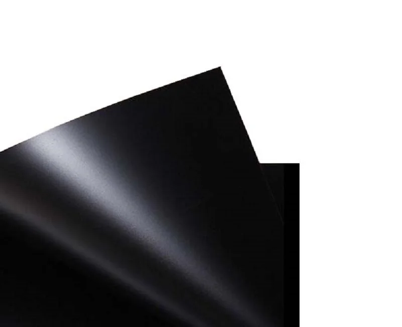 UL94 V-0 0.5mm Flame retardant black polycarbonate film Lexan EFR700