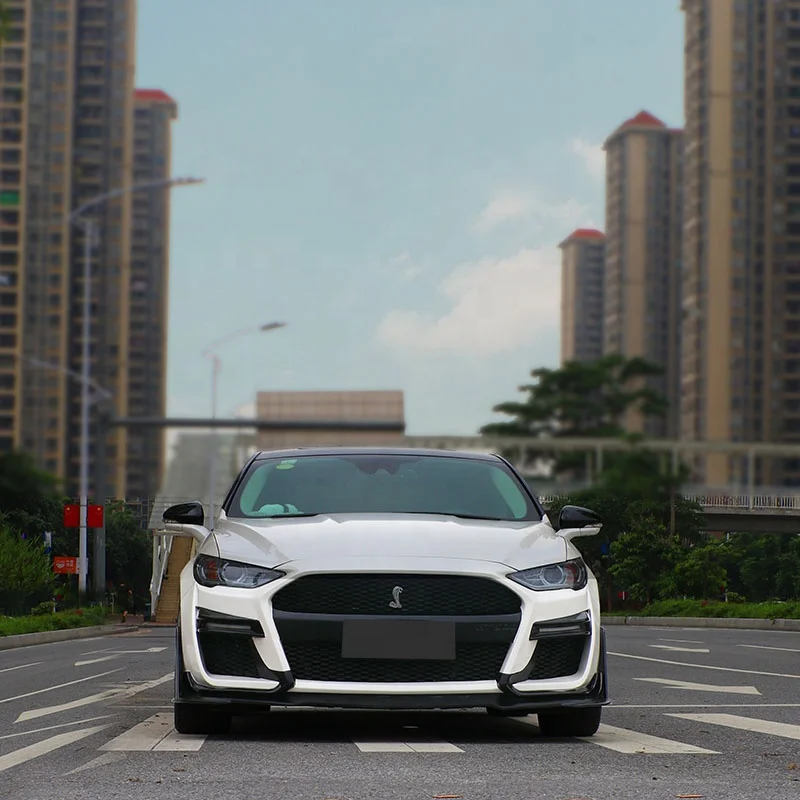 Runde новейший бампер для 13-20 Ford Mondeo Upgrade GFT BodyKit Shelby Style Mustang GT500 передний решетка Передняя