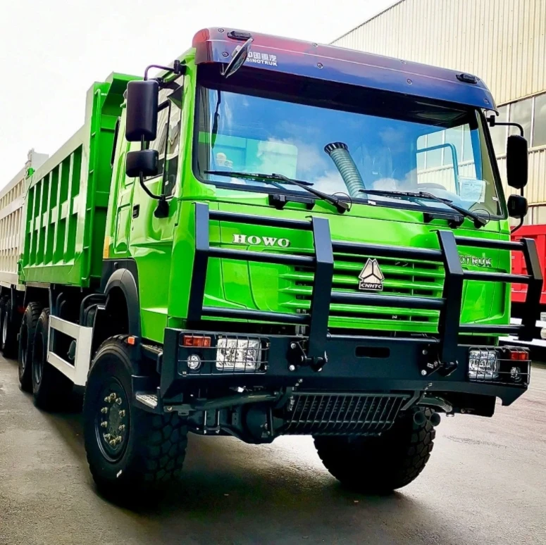 SINOTRUK HOWO Dump Truck China Famous Brand 380 HP 6*4 10 Wheeler LHD RHD Euro 2 New Dump Tipper Truck For Sale In Chad