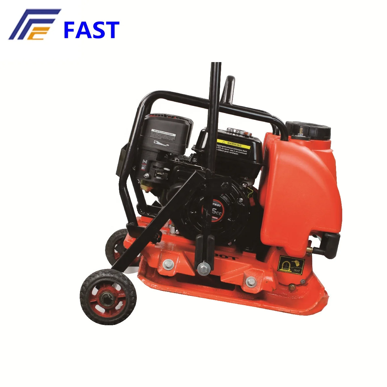 plate compactor paving tamper vibratory 196cc reversible concrete rammer with low center of gravity for road build