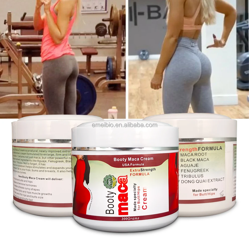 Wholesale Hip Up Products Enhance Breast 300G Maca Extract Increase Bigger Plump Butt Cream For Lift Hip Up