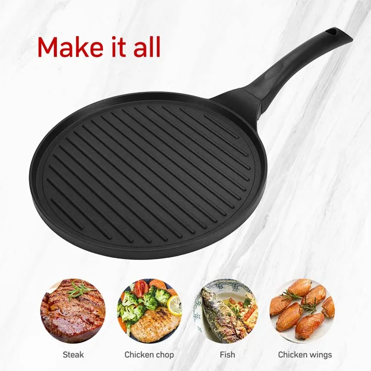 Hot Sale Aluminum Multifunctional BBQ Non-stick Grill Pan