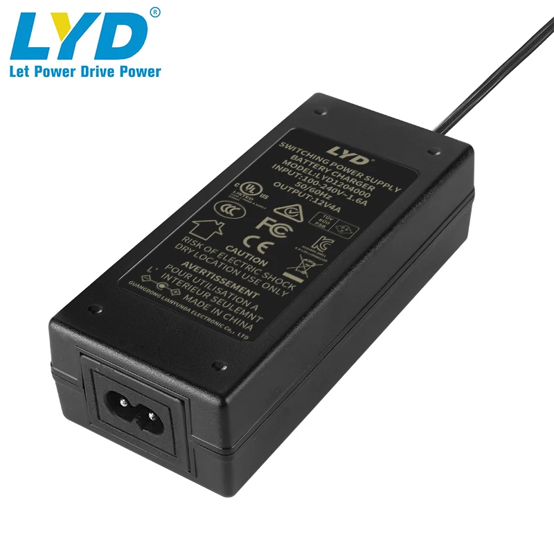 Desktop laptop supply 48w 12v 4a power adapter