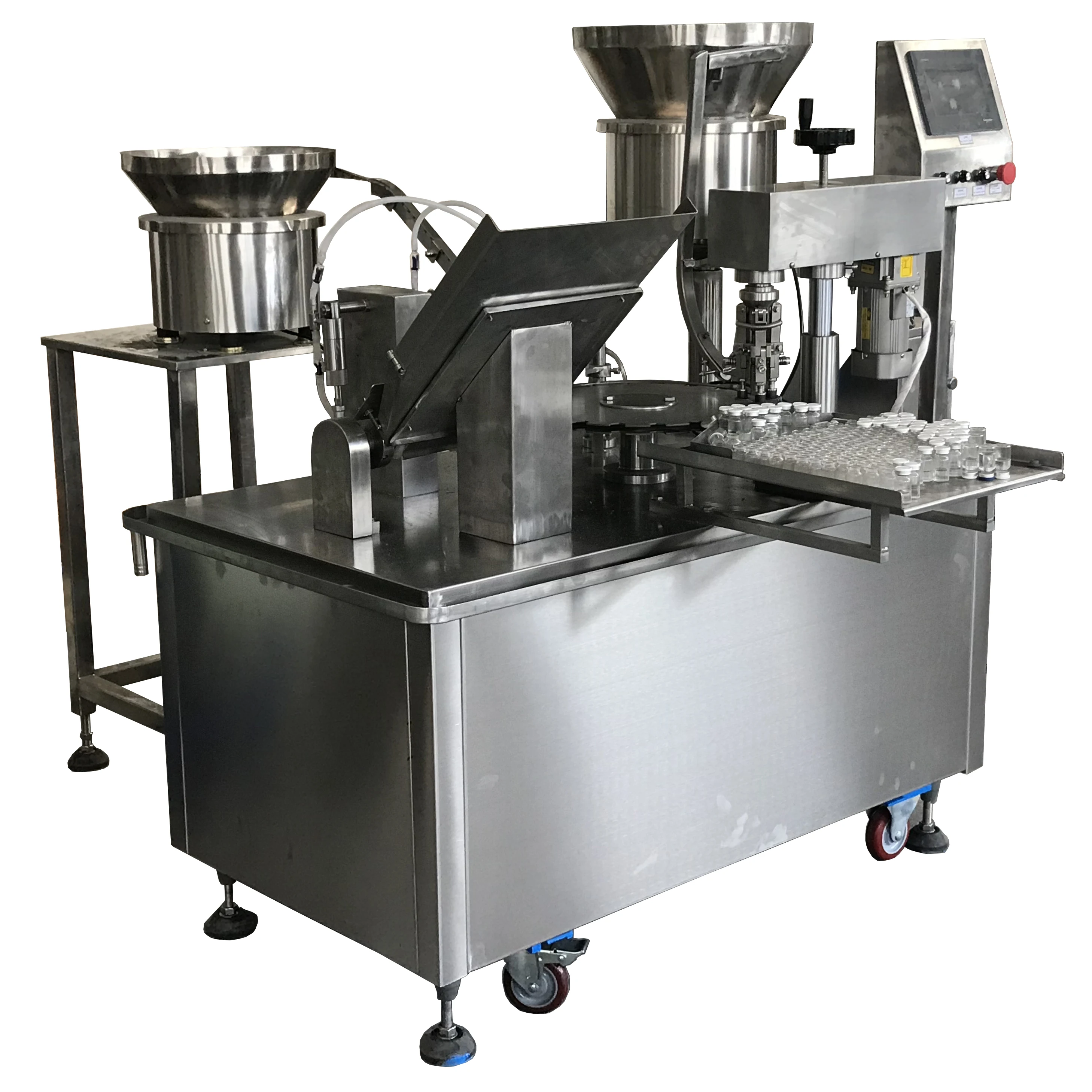 KGF-40 Schering penicillin Small-Scale vials bottles  Measuring Liquid Filling freeze-drying capping and sealing Machine