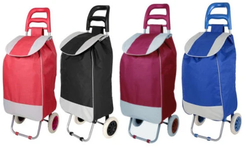 Supermarket lightweight foldable Shopping Trolley Replacement Bag Vegetables wholesale factory portable folding carts