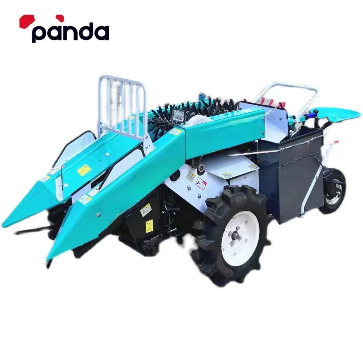 Three in one diesel and gasoline mini corn harvester, small combine harvester, single row gasoline corn harvester for corn harve
