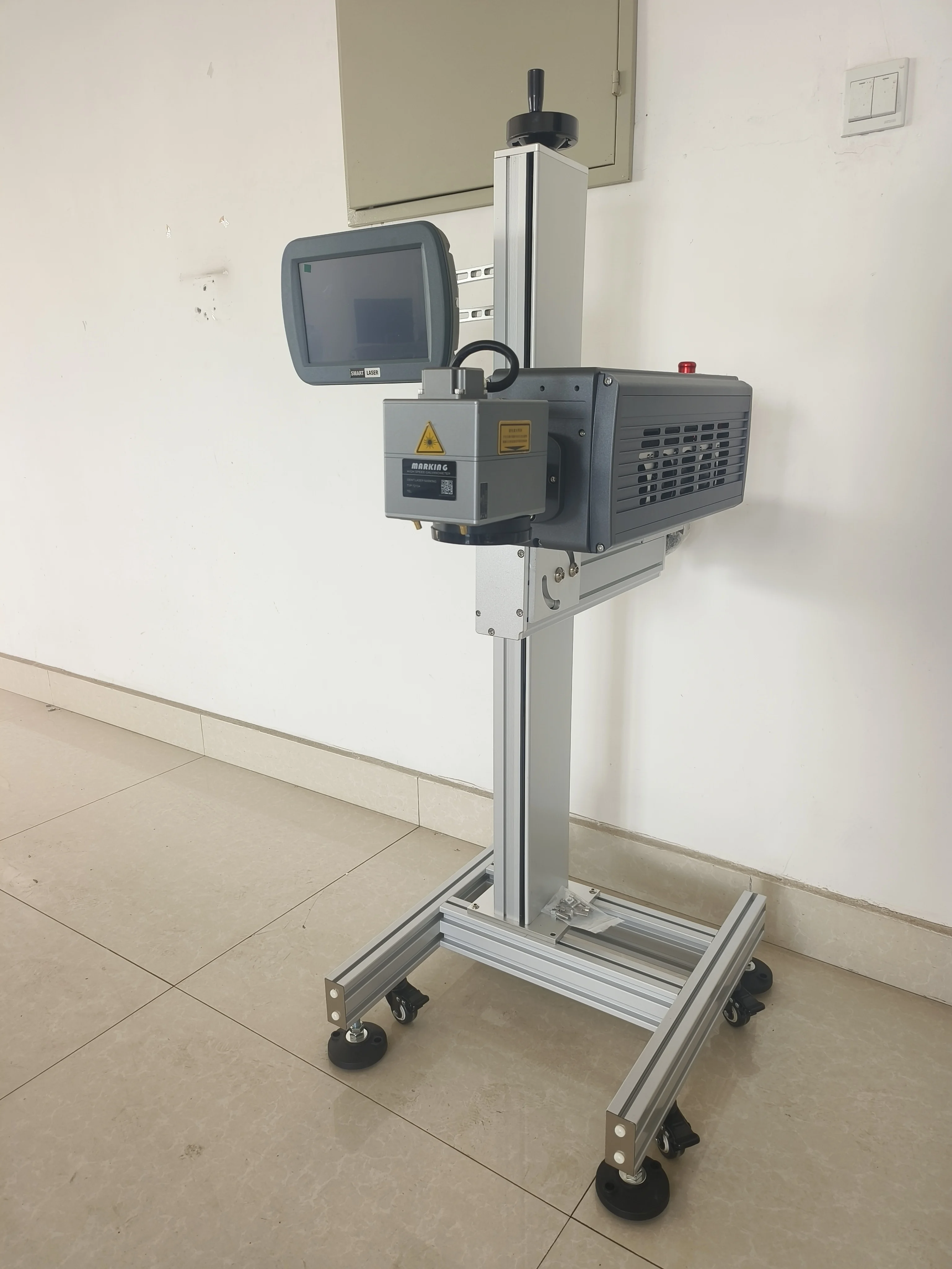 PE Pipe Flying Laser Marking&Coding Solutions Pipe Laser Printer