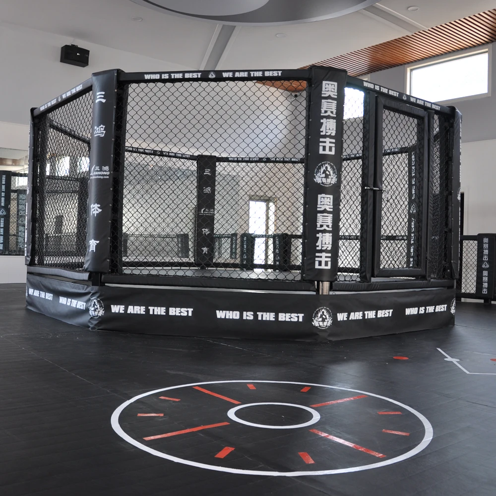
Weight and mma Martial Art Style Custom UFC uses combat training octagon mma cage Boxing Ring 