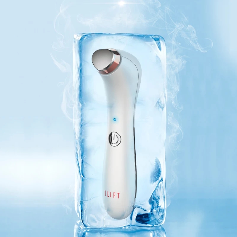 Hot And Cold Eye Wand Rechargeable Anti-Aging Heated  Eyes Massager For Dark Circles Puffiness Wrinkles Removal For Hair Care