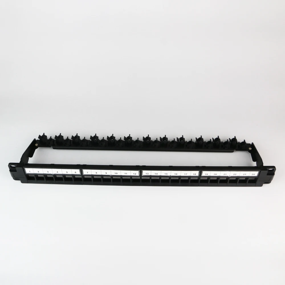  Модульные Разъемы rj45 UTP RJ45 24 порта пустая патч-панель с