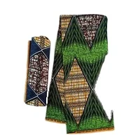 Одинаковое качество хлопок настоящий Голландия высокое 100 настоящая Вощеная хлопковая ткань с принтом