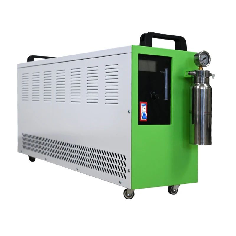 Aluminum repair using hho gas aluminum welder welding machine