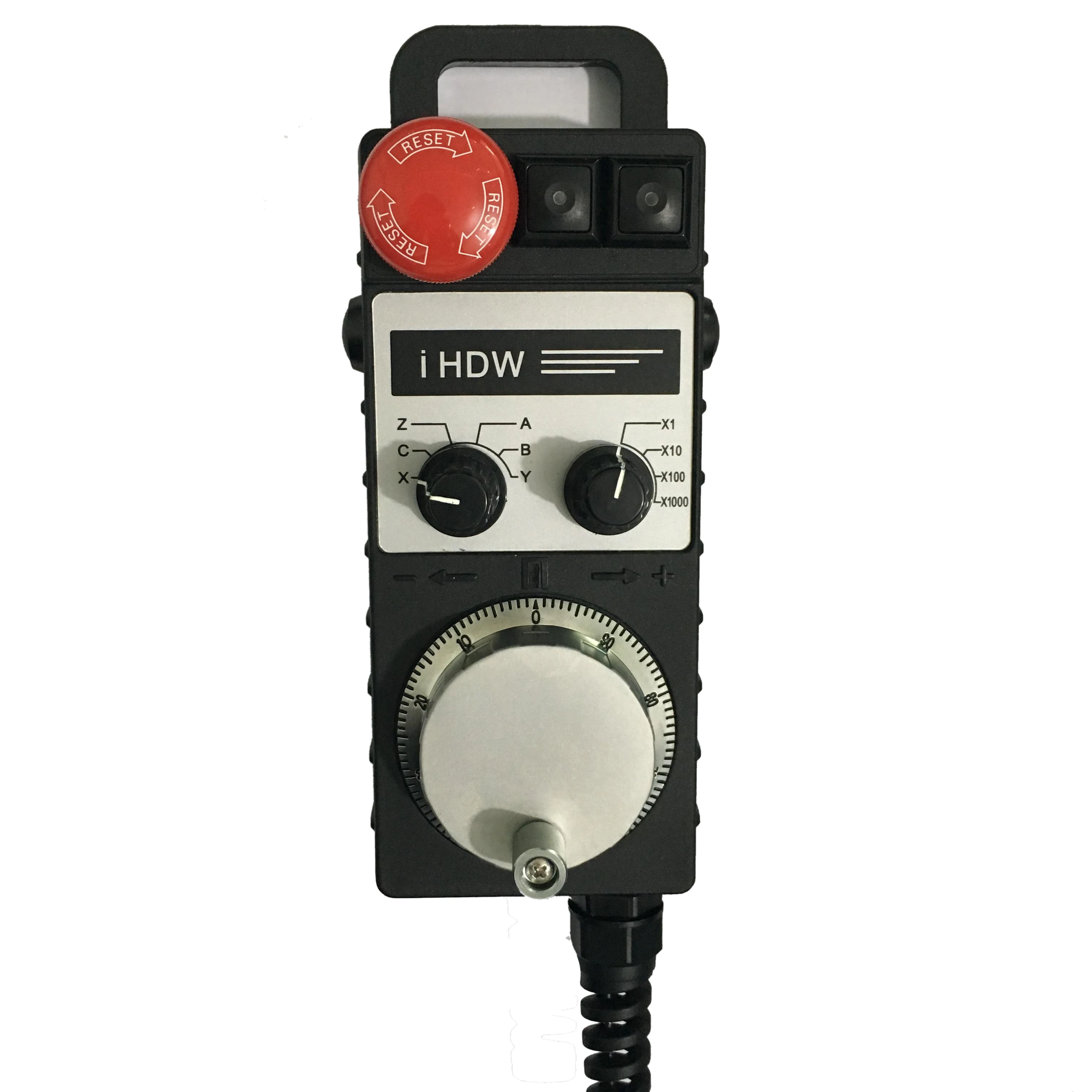 Future IHDW  Hand wheel MPG manual pulse 5v generator with Emergency stop switch for CNC machine tools