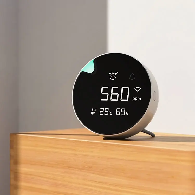 AVICHE H7 2022 wall mounted CO2 meter carbon dioxide detector NDIR air quality monitor detector indoor