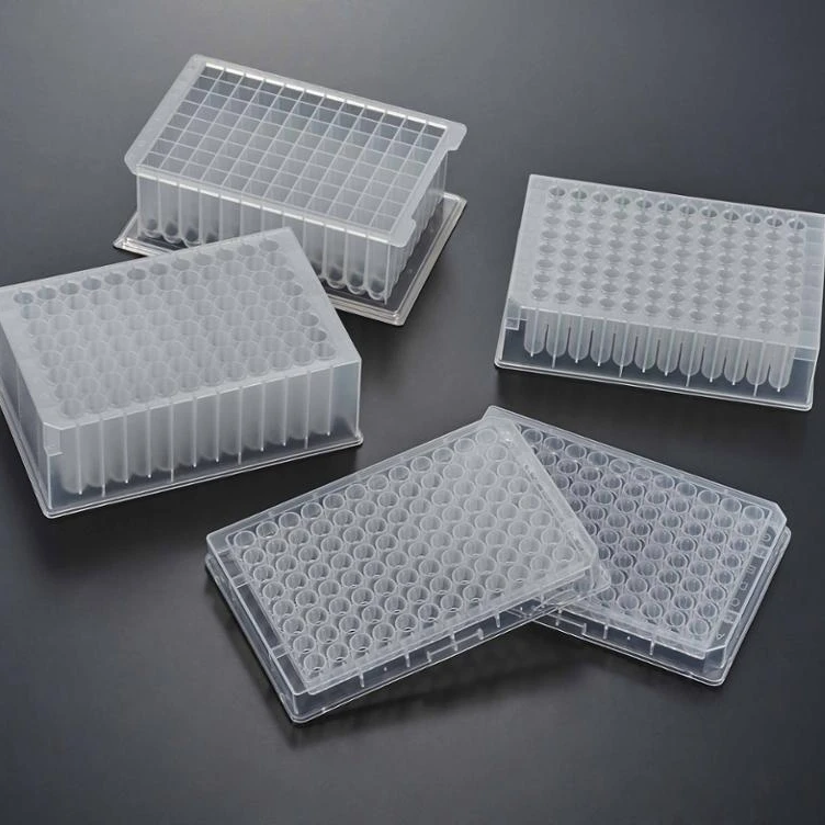 Wholesale High Quality Laboratory Consumables PP Material 96 PCR Deep Well Plate 2.2 ml