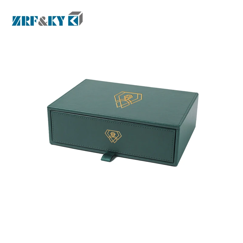 Custom Luxury Brand Logo Printed Hard Drawer Gift Products Packaging Box