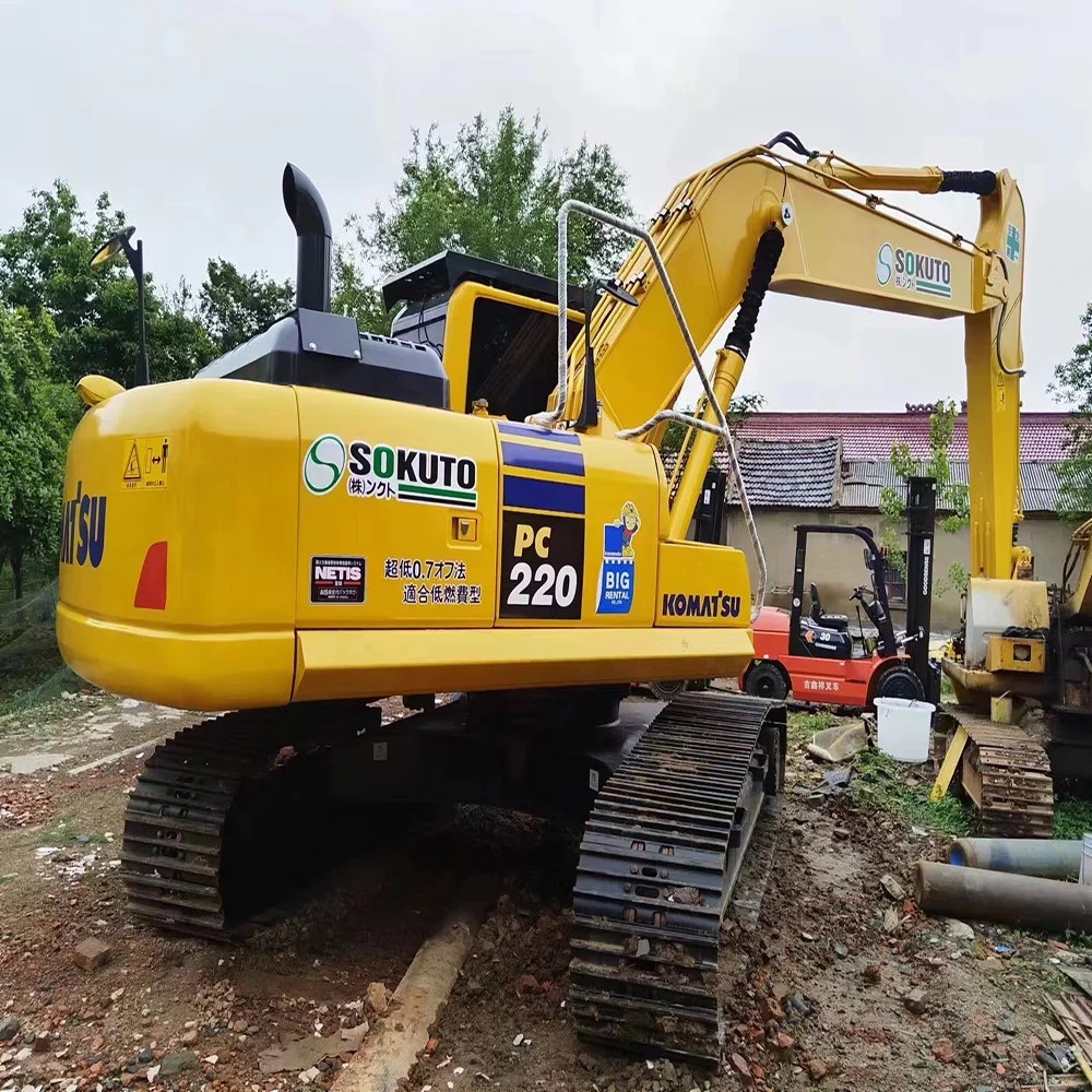 Used komatsu pc200-8 excavator  Original Japan 200-8 excavator  Komatsu  220-8