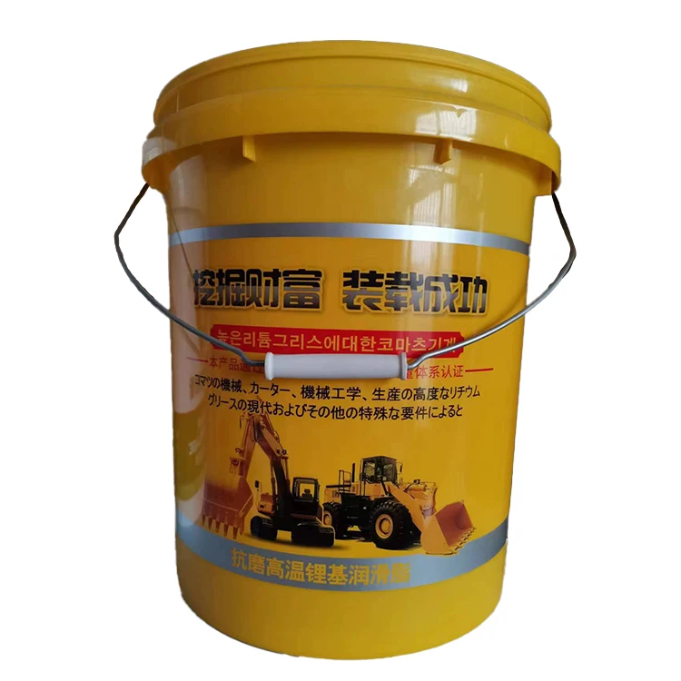 Empty Pp Food Grade Manufactures Bucket Plastic Wide Mouth Round Paint Chemical Buckets For Sale Plastic Barrels With Lid
