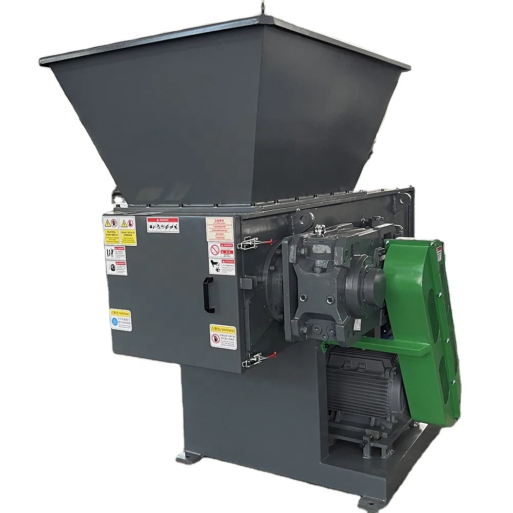 Высокоэффективный одновальный измельчитель из полипропилена, ПЭ, ПВХ, машина для переработки деревянных кусков и поддонов, измельчитель
