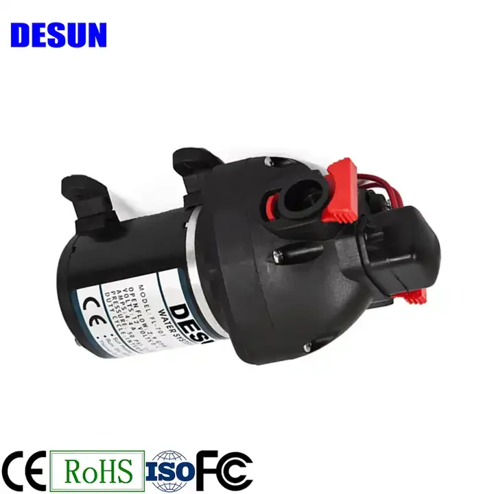 12v24v 60psi Wash Machine Drain Pump, Drain Cleaner Pump, Triplex Diaphragm Water System Pump