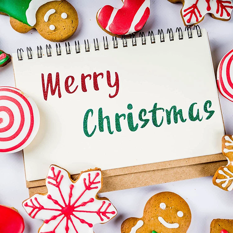 Glitter Vinyl Alphabet Letter Sticker DIY Alphabet Letter Labels Self-Adhesive Vinyl Sticker