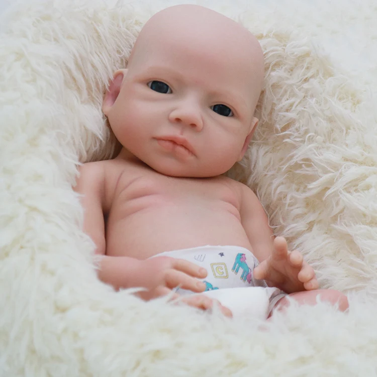 Кукла реборн в комплекте, силиконовое Полноразмерное платье, гибкие 3D куклы-младенцы, реалистичные куклы