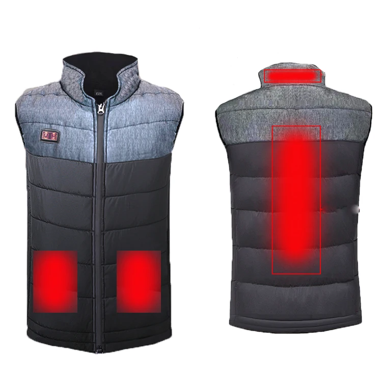 Winter Outdoor Sports Usb Heated Vest Jacket Good Quality Heated Vest