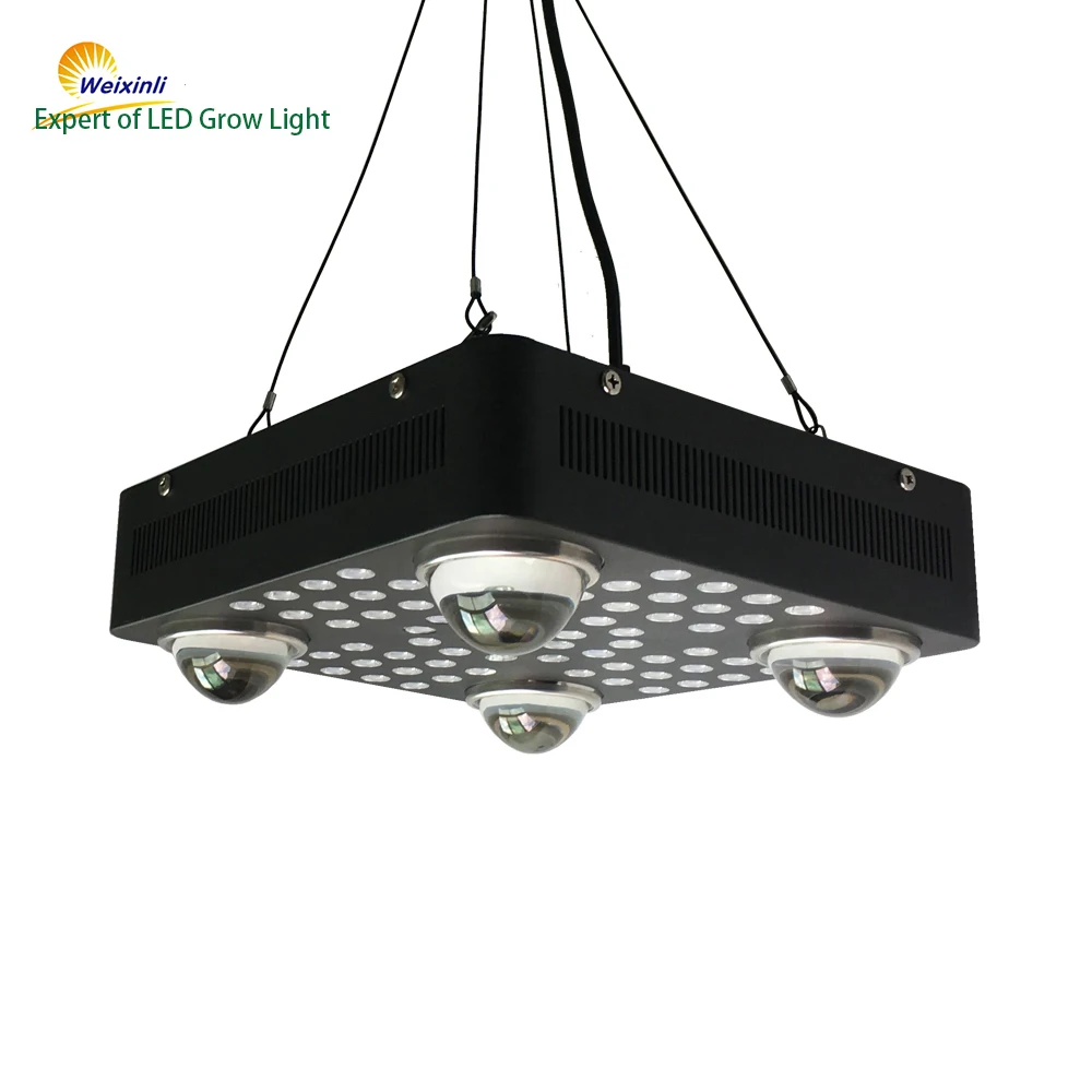 Высокой номинальной бренд COB LED завода светать полный спектр для комнатных растений/завод солнечной энергии светодиодные лампы с оптическим объективом и Вег цветок переключатели