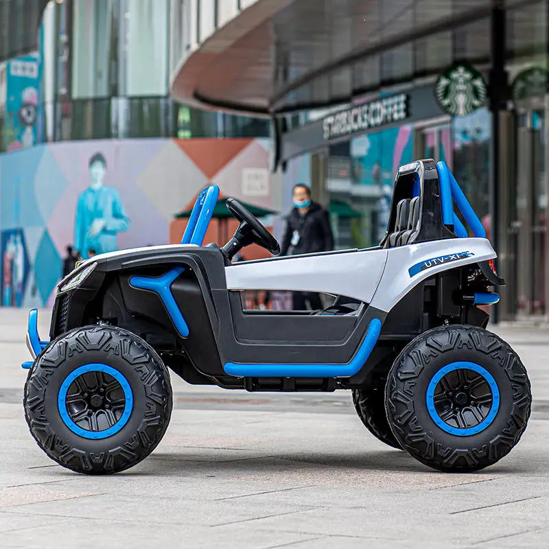 DLS factory new design wholesale 12V 24V 4 wheel drive toy cars children Electric Car ride on big utv kids ride on Cars