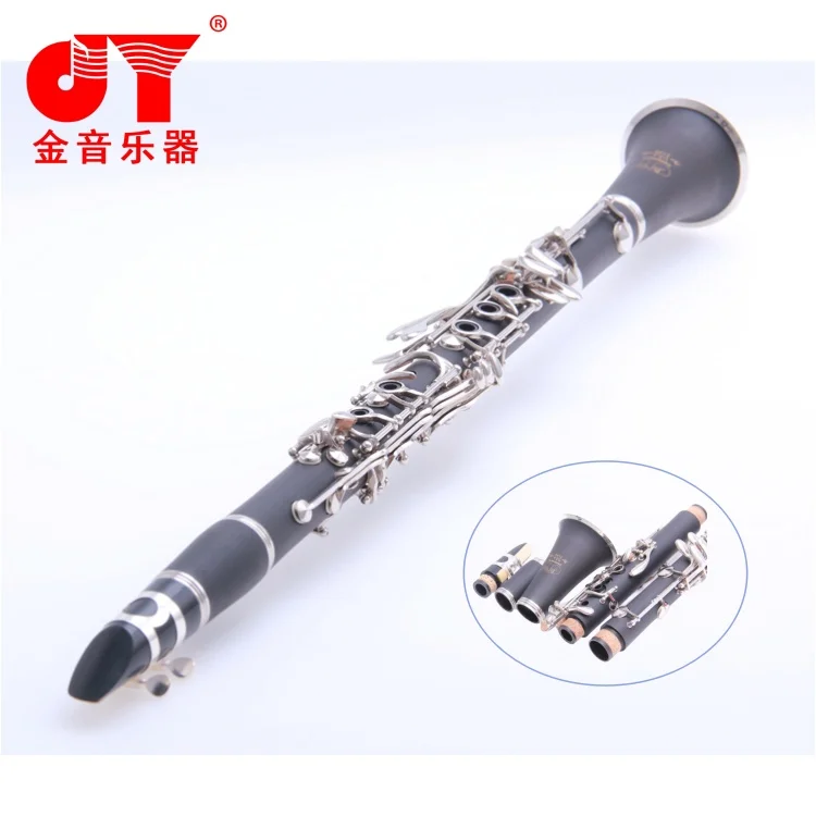 High Quality Wholesales Germany System Clarinet in Grenadilla Body OEM