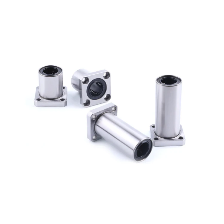 Square flange linear bearings in large quantities