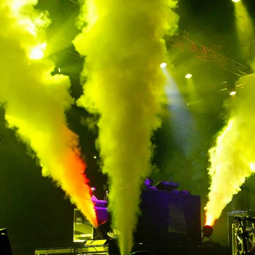 Stage Professional 12*3W Rgb 3 In 1 Led Co2 Jet Machine Co2 Cryo Cannon Jet 10m