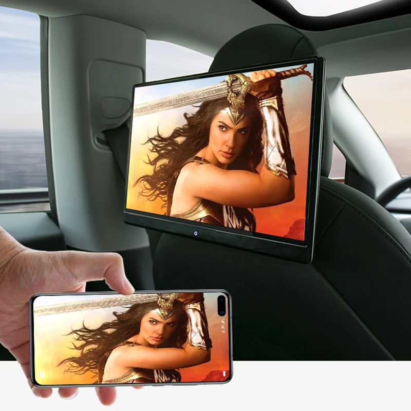Super 14 inch Screen 8K HD video play 3+16G android car  headrest screen monitor
