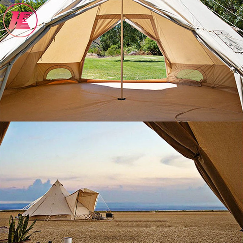 Portable Waterproof Camping Pyramid Teepee Tent Hiking Hunting Camping Tent