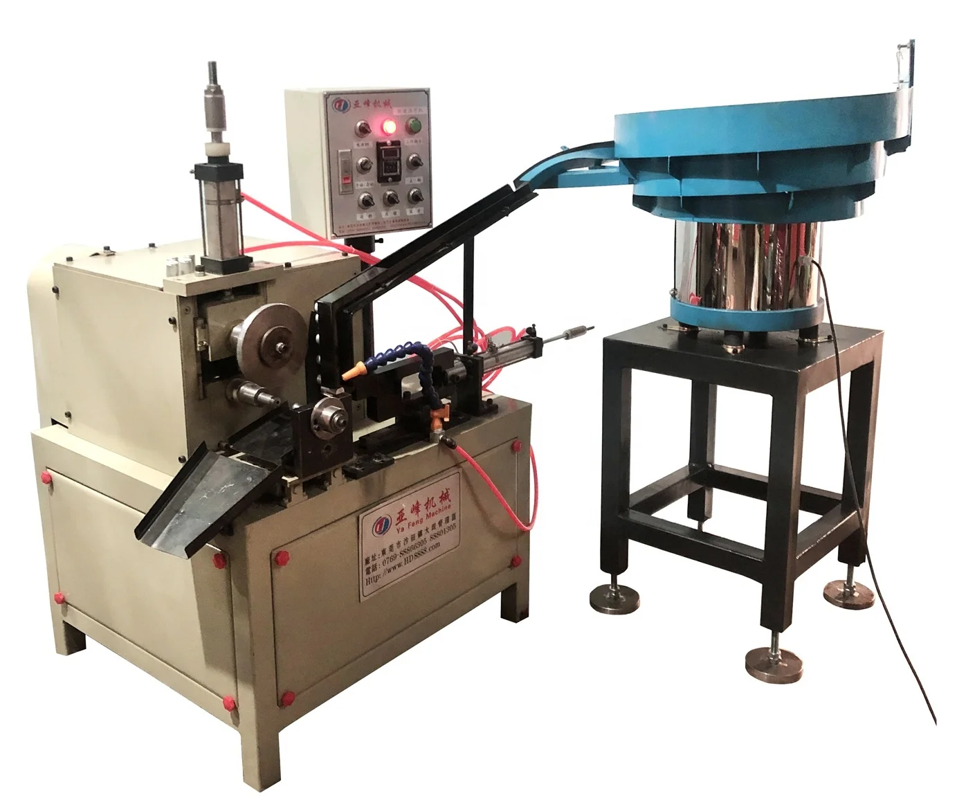 Steel tube thread rolling machine pipe screw making machine threading machine for light lamp bottle cover