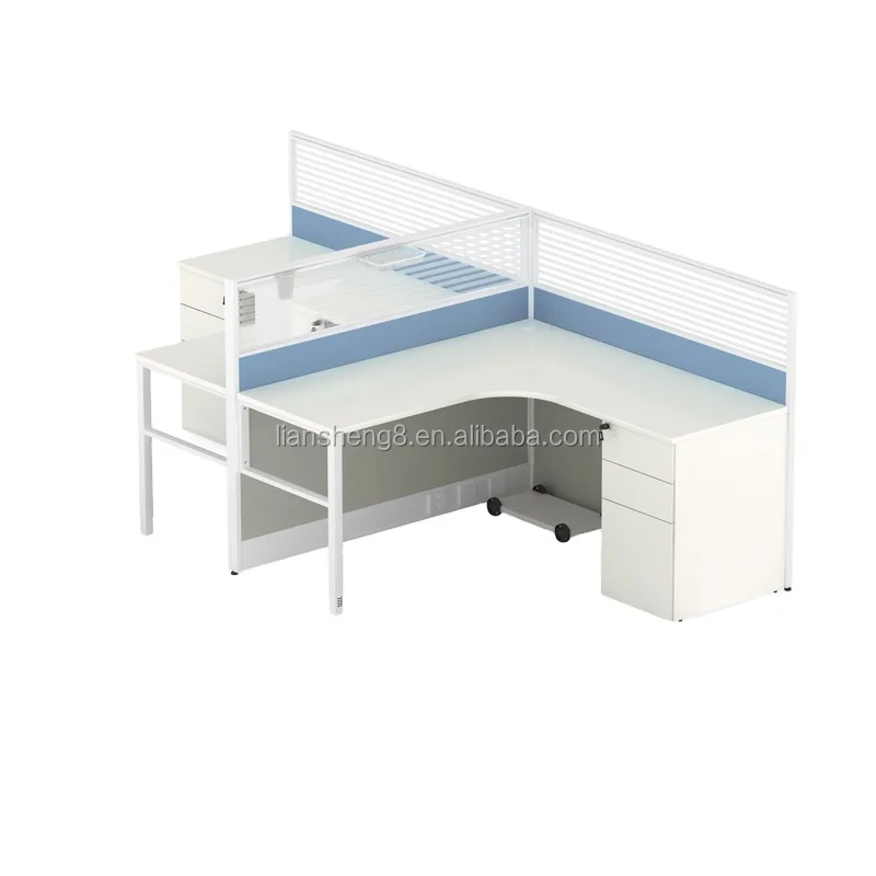 Aluminum partition office cubicle workstation 6 person workstation office furniture desks work station desk wholesale office wor
