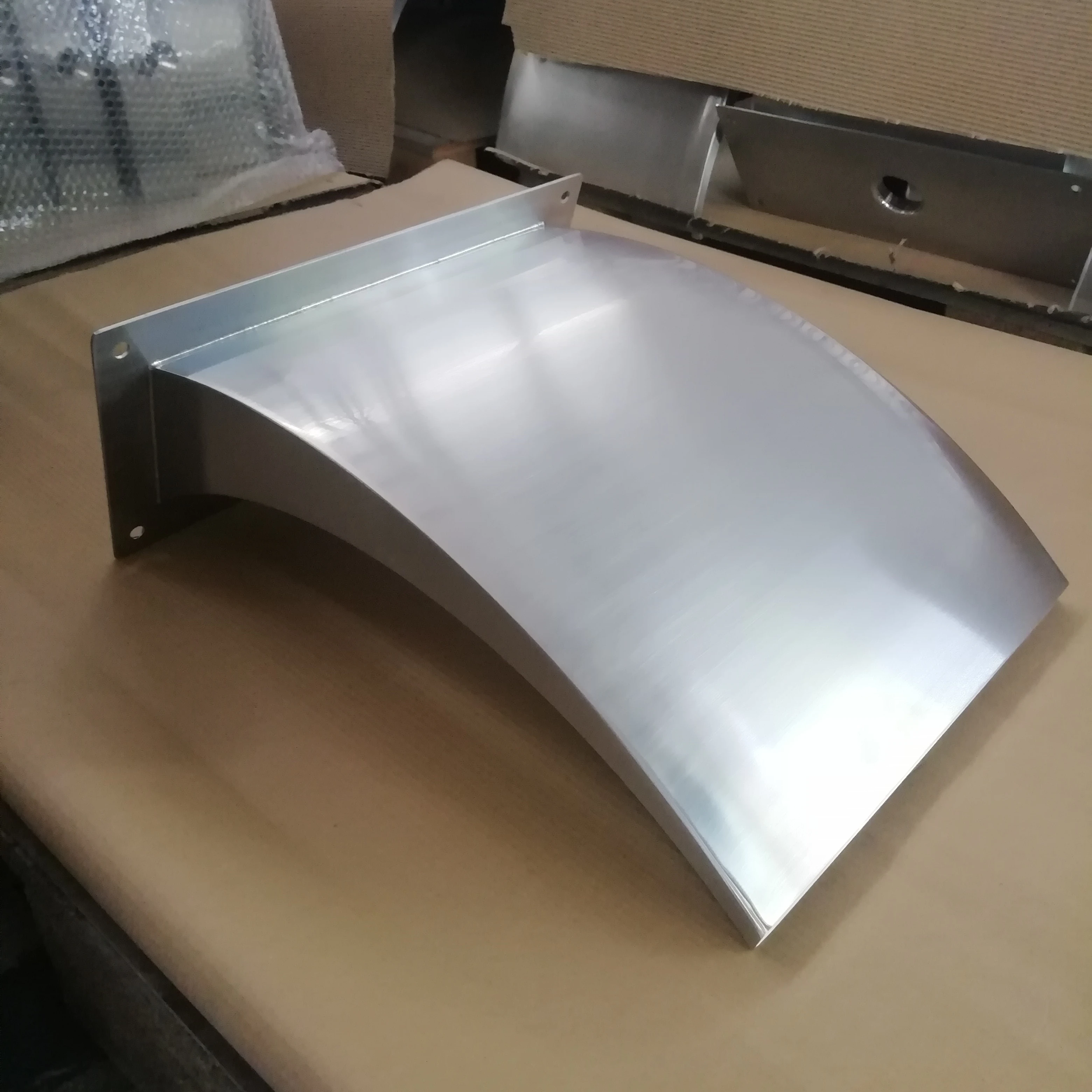 Pool waterfall stainless steel wall water feature garden wall decoration outdoor waterfall