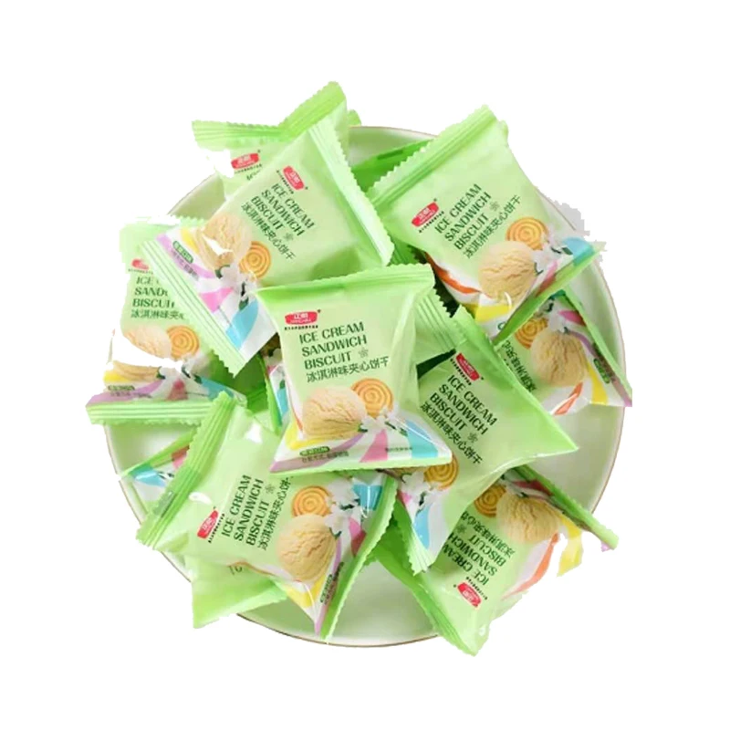 Лидер продаж, печенье от профессиональных производителей бисквитов, сэндвич-печенье с ванильным вкусом
