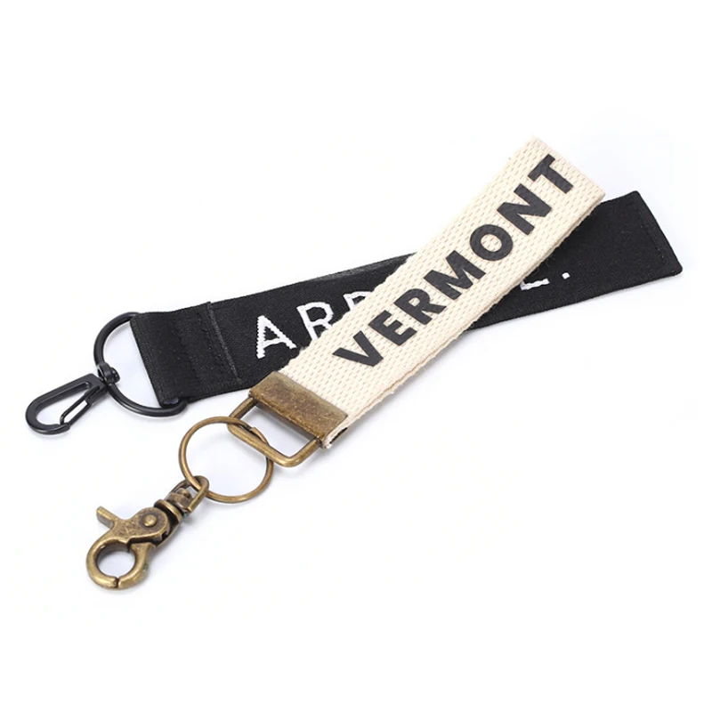 custom logo material image design Multi-Colored Woven jacquard hook rope 1.5 inch 38 mm cotton 100% nylon webbing ribbon Belts