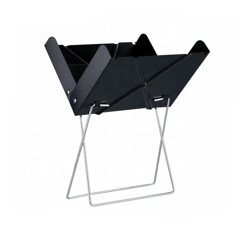 
Indoor Foldable Good Stainless Steel Small Outside Charcoal Bbq Grill Portable Folds Flat On Sale 