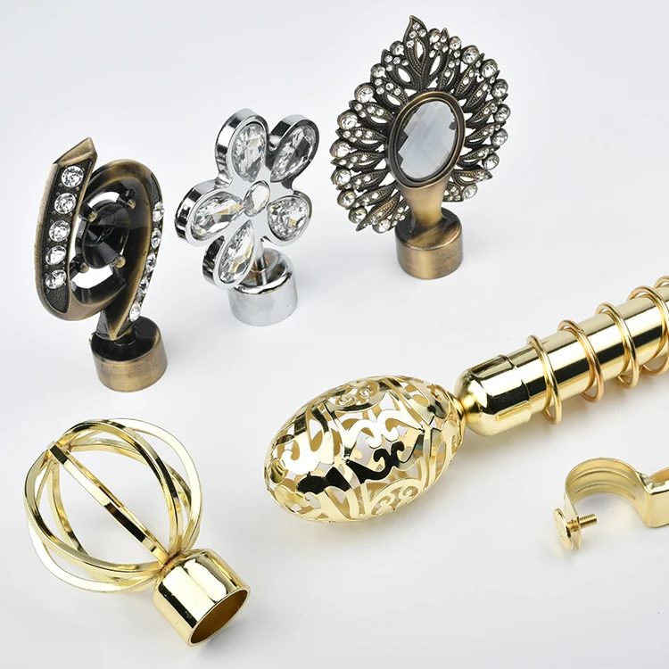 
hot sale fashion 16/19mm 25/28mm extendable curtain rod 2m 3m 4m pvc box packing cheap price 