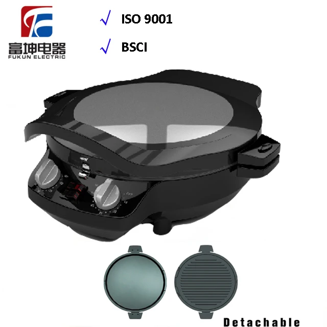 12' Innovated Multi-functional Electric Pizza Maker Detachable