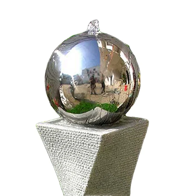 Fashion Large metal ball Stainless steel sphere fountains